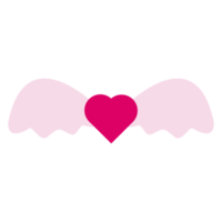 kärlek symbol och ikon illustration för Lycklig valentine dag png