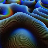 Colorful abstract 3D background. Modern 3D wavy background. Liquid pattern style. Suitable for book cover, poster, presentation, website, flyer, backdrop, backdrop, and social media templates. photo