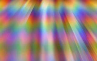 fondo de ilustración de imagen de refracción de luz de arco iris borrosa hermosa. efecto de refracción de la lente. diseño de fondo colorido. adecuado para fondo de presentación, portada de libro, afiche, telón de fondo, etc. foto