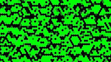 fondo futurista y moderno de píxeles hexagonales. fondo de patrón de píxeles hexagonales. foto