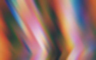 Beautiful blurred rainbow light refraction picture illustration background. Lens refraction effect. Colorful background design. Suitable for presentation background, book cover, poster, backdrop, etc. photo