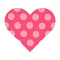 symbole d'amour et illustration d'icône pour la saint valentin heureuse png