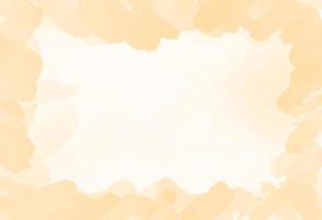 Orange watercolor background, pastel color with cloud haze texture effect, with free space to put letters. photo