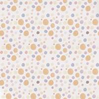 Watercolor background with colorful circle doodle illustration on rough paper. photo