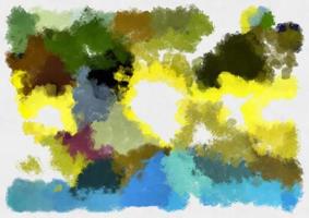 estilo de ilustración imagen de fondo patrón abstracto varios colores vibrantes ilustración estilo acuarela pintura impresionista. foto