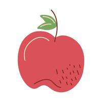 apple fresh fruit vector