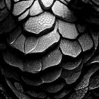escala de serpiente textura monocromo perfecta foto
