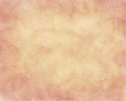 Orange watercolor background, pastel color with cloud haze texture effect, with free space to put letters. photo