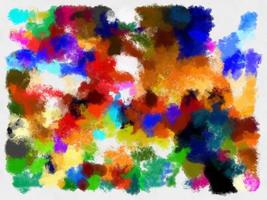 estilo de ilustración imagen de fondo patrón abstracto varios colores vibrantes ilustración estilo acuarela pintura impresionista. foto