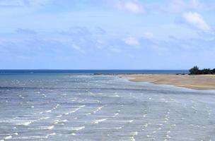 beach and beautiful tropical sea photo