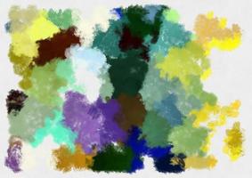 Illustration style background image abstract pattern various vibrant colors watercolor style illustration impressionist painting. photo