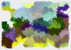 Illustration style background image abstract pattern various vibrant colors watercolor style illustration impressionist painting. photo