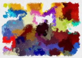 estilo de ilustración imagen de fondo patrón abstracto varios colores vibrantes ilustración estilo acuarela pintura impresionista. foto