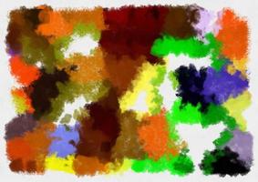 estilo de ilustración imagen de fondo patrón abstracto varios colores vibrantes ilustración estilo acuarela pintura impresionista. foto