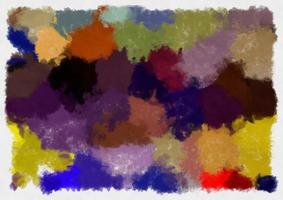 Illustration style background image abstract pattern various vibrant colors watercolor style illustration impressionist painting. photo