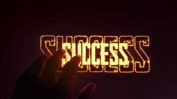 Catch the success by hand Wallpaper photo