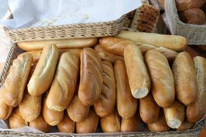 Bread and bakery products in Israel. photo