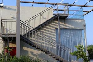 Staircase in the city park. photo