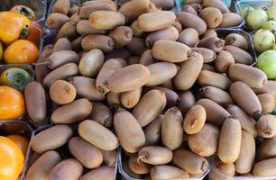 Vegetables and fruits are sold at a bazaar in Israel. photo