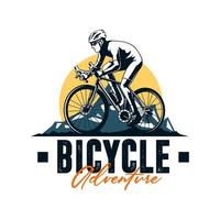 bicycle artwork for tshirt design