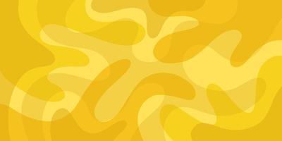 Abstract Background Yellow Color Wave Pattern Concept For Wallpaper Template vector