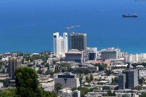 Haifa Israel June 13, 2020. Haifa - a port city on the Mediterranean coast photo