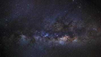 Milky way galaxy with stars and space dust in the universe photo