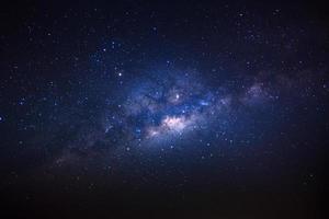 clearly milky way galaxy with stars and space dust in the universe photo