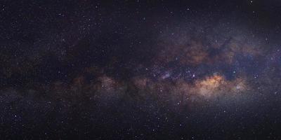 The Panorama Milky Way galaxy, Long exposure photograph photo