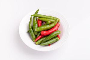 chili pepper isolated on a white background photo