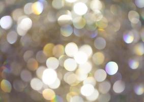 Abstract circular bokeh background of light photo