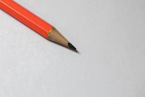 Wooden Pencil on paper photo