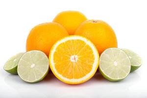 fresh orange and citrus fruits photo