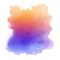 Abstract colorful hand draw water color background photo