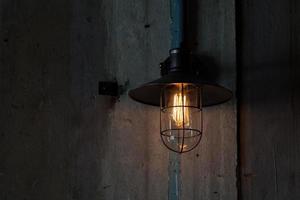 Lamp in shop