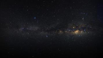 Milky way galaxy with stars and space dust in the universe photo