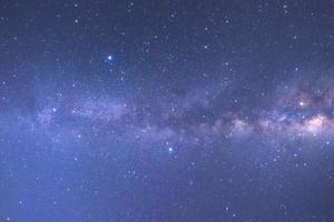 clearly milky way galaxy with stars and space dust in the universe photo