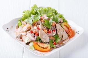 spicy vermicelli salad photo