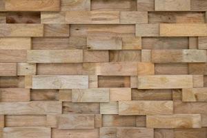 layer of wood plank arranged as a wall photo