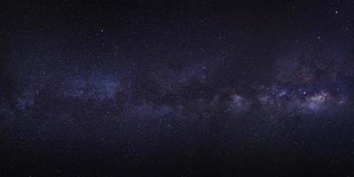 panorama clearly milky way galaxy with stars and space dust in the universe photo