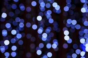 Abstract circular bokeh background of light photo