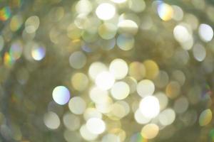 Abstract circular bokeh background of light photo