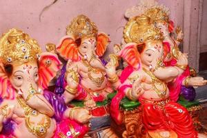 Happy Ganesh Chaturthi, Hindu God Ganesha. photo