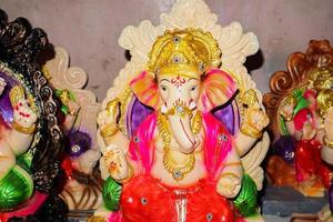 Happy Ganesh Chaturthi, Hindu God Ganesha. photo