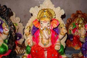 Happy Ganesh Chaturthi, Hindu God Ganesha. photo