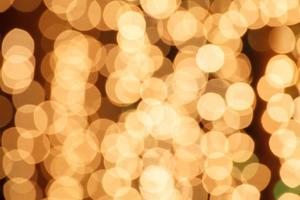 Abstract circular bokeh background of light photo