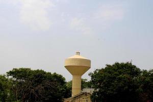 A Water Tank is Built to Store Water. photo