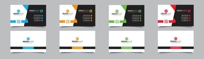 Modern, Creative Business card template vector Print Ready File