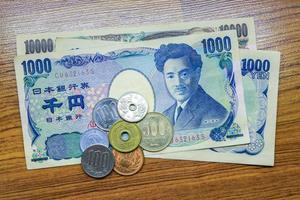 Japanese yen, coin, money photo