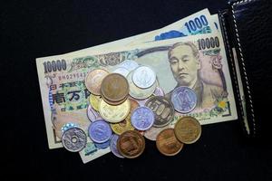 Japanese yen, coin, money photo